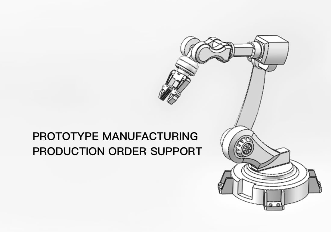 Robotic arm for prototype manufacturing support